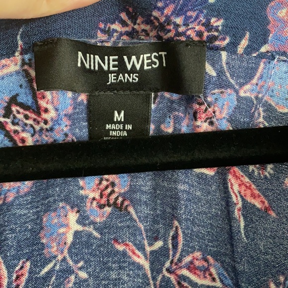 Nine West Patterned Blouse - Picture 2 of 4